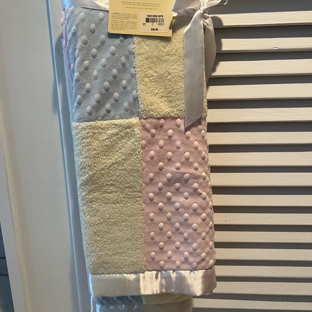 First Impressions Patchwork Blanket (Brand new)
